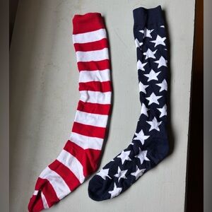Target Women's American Flag Knee High Socks